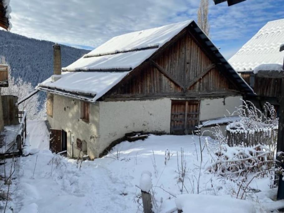 Chalet Avec Vue Sur Le Fort De Chateau Queyras Exteriér fotografie