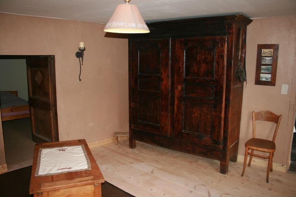 Chalet Avec Vue Sur Le Fort De Chateau Queyras Exteriér fotografie
